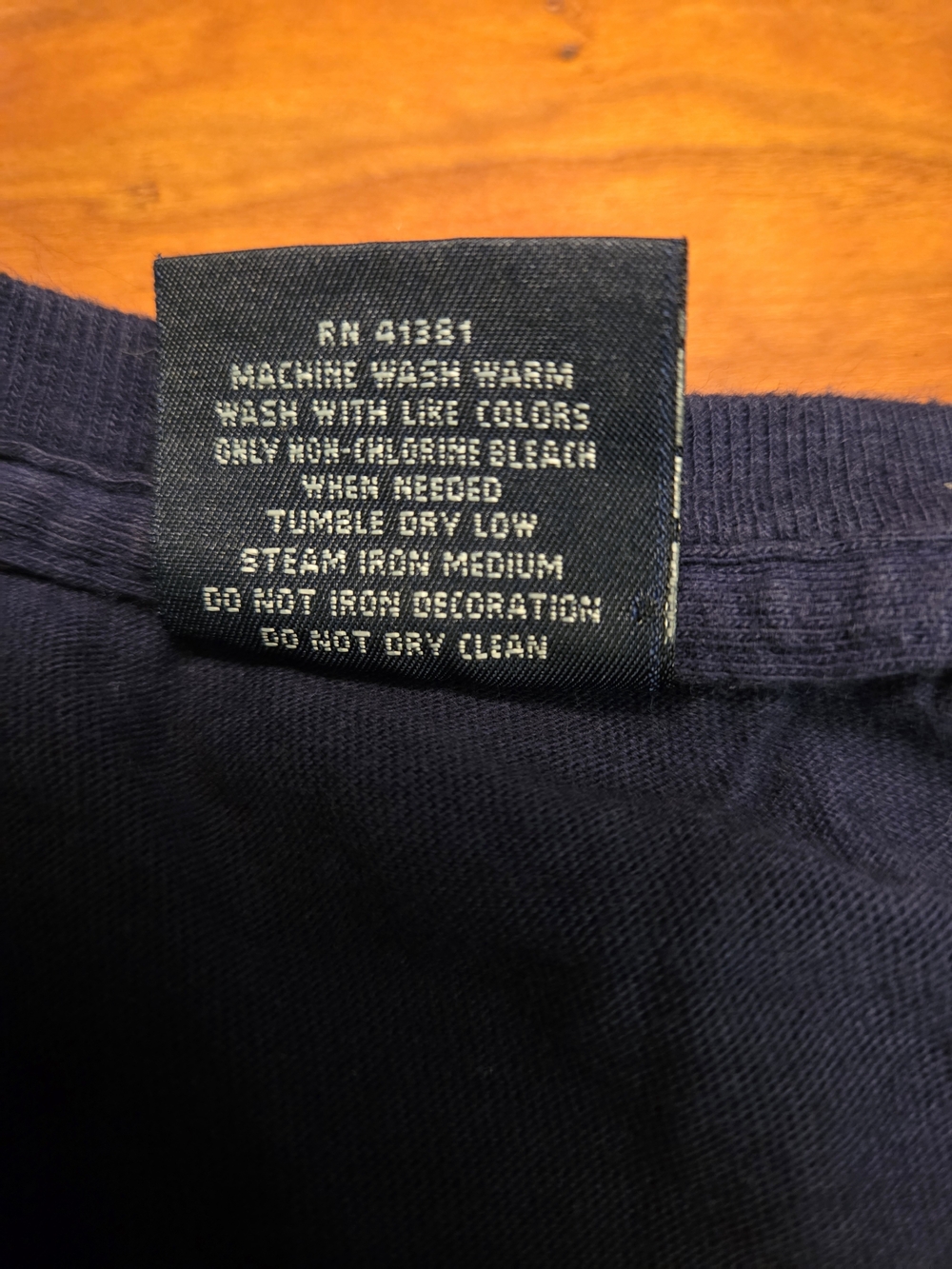 Polo by Ralph Lauren Navy Graphic Soccer Short-Sleeve Tee - Picture 7 of 7